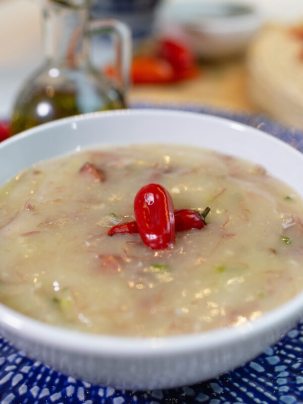 Caldo de Mandioca c/ Carne Seca (450ml)