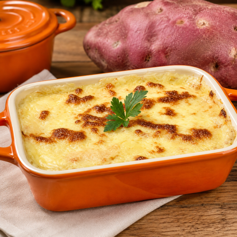 Escondidinho de Frango c/ Batata Doce (400g)