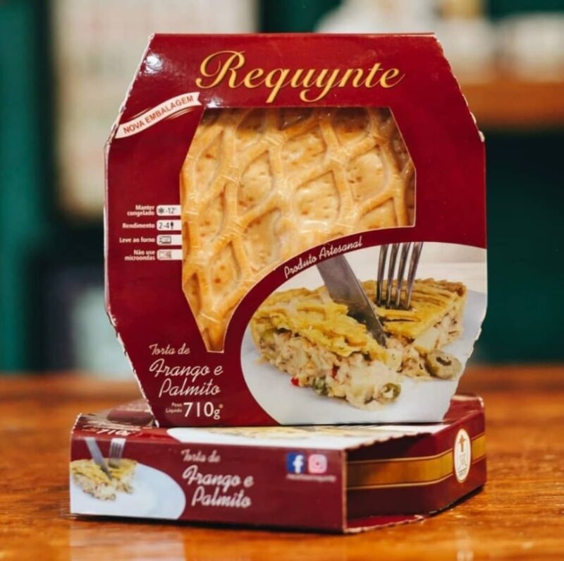 TORTA de Frango c/ Palmito (500g)